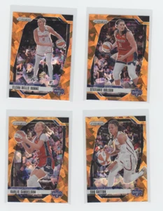 Washington Mystics ORANGE ICE PRIZMS Team Lot 2024 Prizm WNBA - Picture 1 of 5