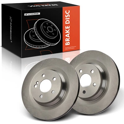 A-Premium 2x Rotores de freno de disco trasero derecho y derecho para Mercedes-Benz CLS550 12-18 E550 Foto 1 de 4