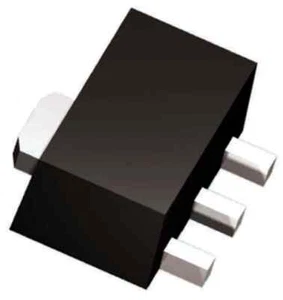 DiodesZetex PNP BIPOLAR TRANSISTORS 25Pcs 300mA 200V 3-Pin SOT-89 FCX596TA - Picture 1 of 1