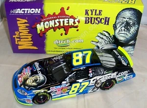 1:24 ACTION RCCA CLUB 2003 #87 DITECH.COM THE MUMMY KYLE BUSCH 1/300 SERIAL #17 - Picture 1 of 7