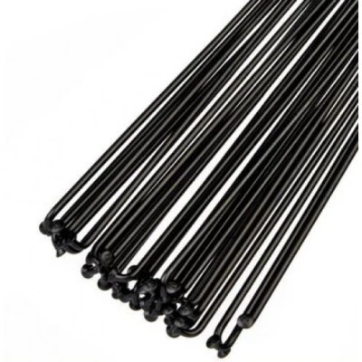 36 raggi Nirosta acciaio inox nero 1,8 mm x 278 mm raggi bici DT SWISS