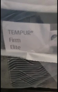 New Tempur Firm Elite Memory Foam UK Double size Mattress 135*190*25cm RRP £2000 - Picture 1 of 2