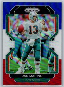 2021 Panini Prizm #112 Dan Marino Rosso Bianco e Blu Prizm - Foto 1 di 2