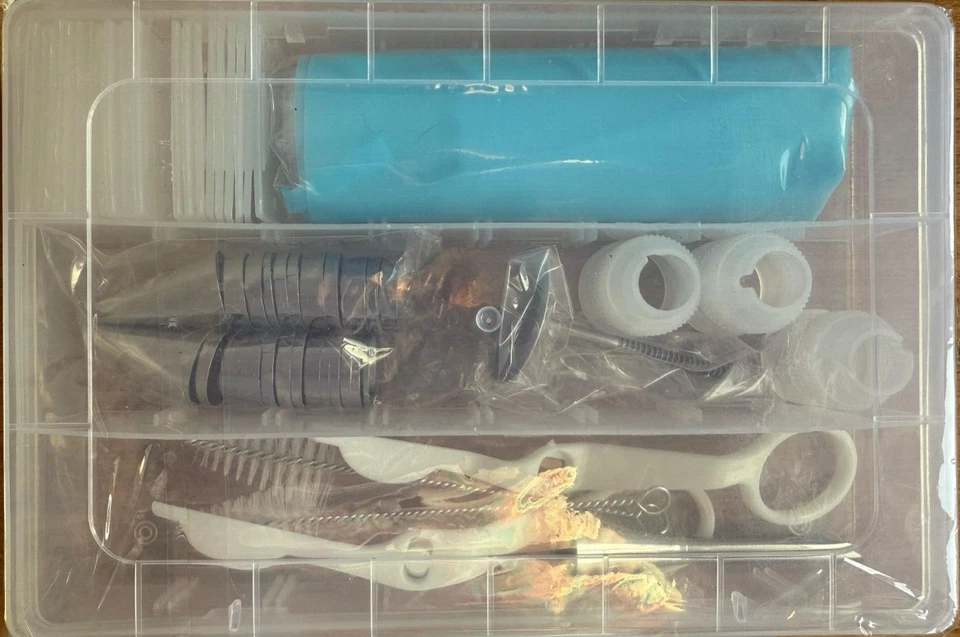 Cake Decorating Kit - Piping Bags, Nozzles, Brushes, and Accessories Full set - Image 1 of 4