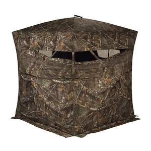 R150 3 Person Hunting Ground Blind Realtree Edge Timber - Picture 1 of 8