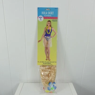 Falda Hula Mujer Disfraz Hawaiano Talla X-Grande Foto 1 de 4