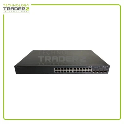 M023F Dell PowerConnect 5424 24 Port Gigabit Ethernet Switch 0M023F C4864 - Image 1 of 3