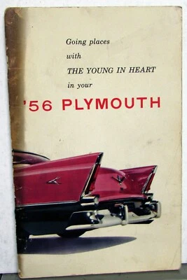 Plymouth Plaza Suburban Savoy Belvedere Fury 1956 manual original del propietario Foto 1 de 4