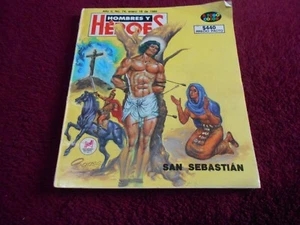 HOMBRES cómic SAN SEBASTIÁN biografía MARTIRIO mártir ICONO GAY lgbt DE COLECCIÓN - Imagen 1 de 6