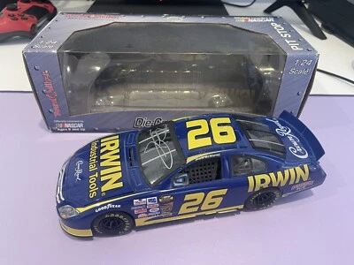 Jamie McMurray 2006 Autographed IRWIN 1/24 Diecast NASCAR - Image 1 of 3
