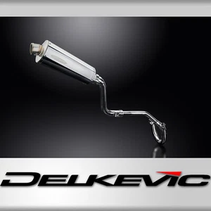 Honda CRF250L 2012-2016 Delkevic Complete Exhaust 14" Oval Stainless Muffler - Picture 1 of 5