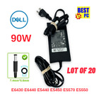 20X Oem Dell 90W Pa-3E Family - E6430 E6440 E5440 E5450 E5570 E5550 Ac Adapter