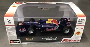 Bburago 2011 Red Bull Racing Team Sebastian Vettel Formula 1 Racing Car - Picture 1 of 12