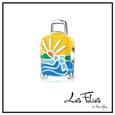 Charm Trolley da viaggio in argento 925 - Les Folies - Immagine 1 di 4
