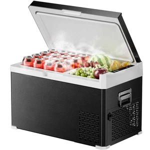 KROAK Kompressor Kühlbox 30L Dual Zone Auto Camping 12 / 24V AC / DC 100-240V - Bild 1 von 8