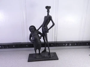 Carved Don Quixote   & Sancho Panza figure statue - Picture 1 of 20