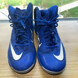Nike Prime Hype DF II Basketballschuhe Herren 9 blau schwarz silber 806941-401 - Bild 1 von 6