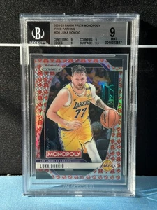 2024-25 Panini Prizm Monopoly Free Parking Luka Doncic Lakers Beckett 9 SP - Bild 1 von 2