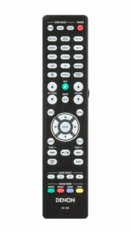 DENON Remote Control RC1250 AVCA1H Home Theater From Japan New - Image 1 of 1