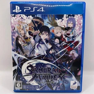 Samurai Maiden PS4 Juego de Acción Japonés Estilo Anime Raro Edición Coleccionista Usado - Imagen 1 de 3