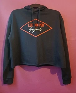 Lee Cooper Womens Short Hooded Sweatshirt Size 14 - Picture 1 of 2