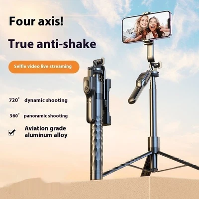Selfie Stick Tripod mobile Phone Bluetooth Selfie Stick Stabilizer Floor Stand - Image 1 of 4
