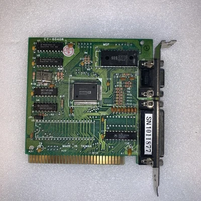 Vintage - ISA multi-I/O serial and parallel interface card CT-6040R - Image 1 of 3