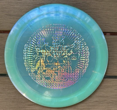 Latitude 64 Stiletto 176g Seafoam Holo Foil Distance Driver 22 Reno Am Jam Inked - Image 1 of 4