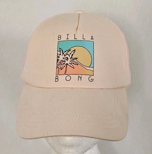 Billabong Womens Trucker Mesh Back Snapback Surfer Hat Baseball Cap - Picture 1 of 8