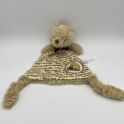 Disney Baby классический Винни-Пух медведь милый безопасности одеяло плюшевый желтовато-коричневый коричневый - Изображение 1 из 4