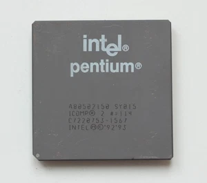 Socket 7 Processor CPU - Intel Pentium 150 - 150MHz - SY015 - TESTED - Picture 1 of 2