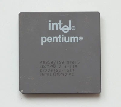 Socket 7 Processor CPU - Intel Pentium 150 - 150MHz - SY015 - TESTED - Image 1 of 2