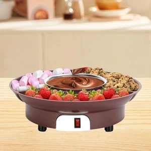Electric Fondue Pot Chocolate Fondue Pot Multipurpose Practical Easy to Use - Picture 1 of 7