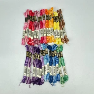 DMC Variegated 28 Skeins 6 Strand Embroidery Thread - Lot of 28 - NEW - Picture 1 of 3