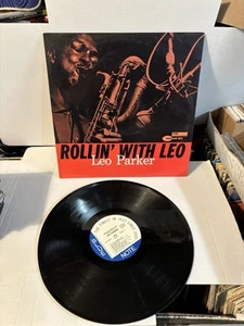 LP LEO PARKER ROLLIN' WITH LEO USA BLUE NOTE STEREO BST-84095 DMM 1986 WARPED - Picture 1 of 4
