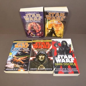 Star Wars Legends Lot of 5 Paperback Books, Darth Bane, Jedi, Rogue Squad - Imagen 1 de 19