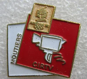 Pin's JO Albertville MOUTIERS CIRTV média Caméra #563 - Imagen 1 de 1