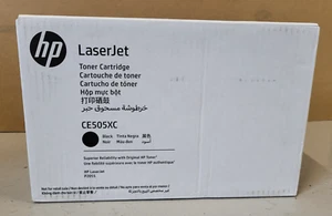 Toner HP Schwarz CE505XC Neu OVP Original HP LaserJet P2055 Rechnung MwSt. - Afbeelding 1 van 5