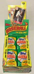 1987 Topps Baseballkarten, 1 ungeöffnete versiegelte Wachspackung aus Wachsbox, 17 Karten - Bild 1 von 4