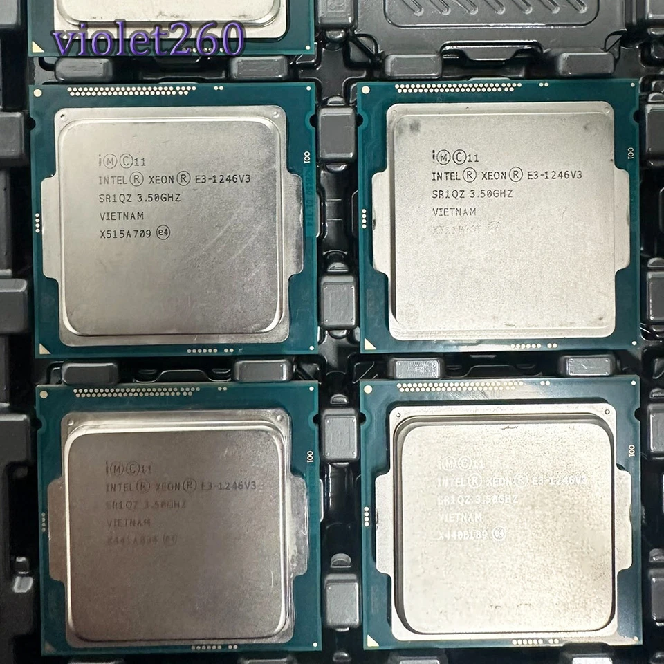 Intel Xeon E3-1246 V3 LGA1150 CPU Processor SR1QZ 3.50GHz 8MB Quad Core - Image 1 of 1