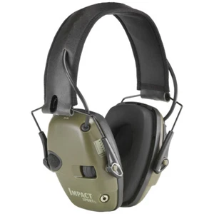 Protector auditivo cápsula Howard Leight Impact Sport para adultos verde oliva - Imagen 1 de 11