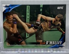 Sean O'Malley 2019 Topps UFC Knockout Green Parallel SN 077/149 #16 Champion