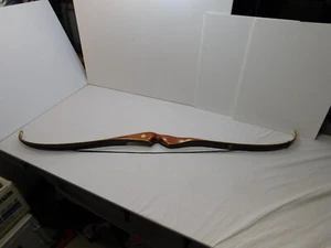 Bear Grizzly Recurve Bow 58” 55# Classic Hunting Archery Wall Art? Nice! - Picture 1 of 22