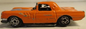 Unbranded 1956 1957 FORD THUNDERBIRD Orange #3 Race Car Diecast Loose Used Toy - Picture 1 of 13