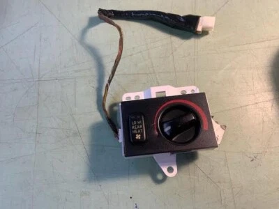 98-02 OEM Toyota Land Cruiser asiento trasero control de clima calefacción panel de dial Foto 1 de 4