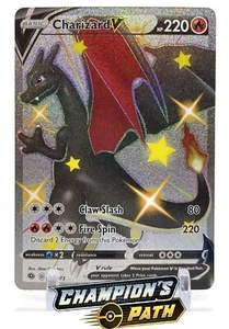 Pokemon Sword & Shield CHAMPIONS PATH Reverse Holo Gold Secret Alt Art YOU PICK - Picture 1 of 97