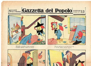 Mario Pompei Futurismus Zeitschrift FÜR DIE KLEINEN Volkszeitung Dezember 1932 - Bild 1 von 1