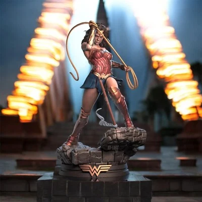 DC Wonder Woman Battle Pin-Up Statue Figur Skulptur auch NSFW ver. Größen 3D Druck