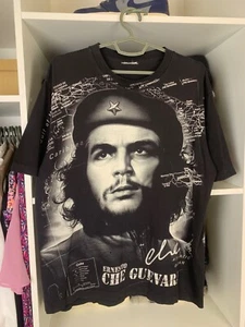 Vintage Che Guevara All Over Print Single Stitch T-shirt - Picture 1 of 19