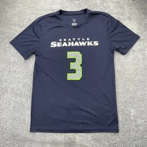 Seattle Seahawks Boys Large 14-16 #3 Russell WILSON Football Shirt  NFL - Picture 1 of 12